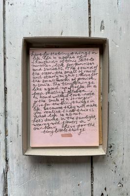 Tiny Stories art card - Tiny Little Things