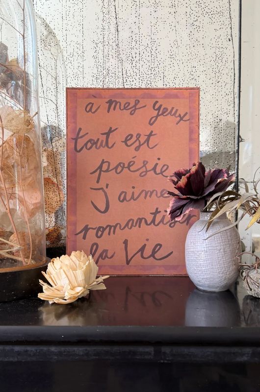 Tiny Stories art card - Tout est poesie