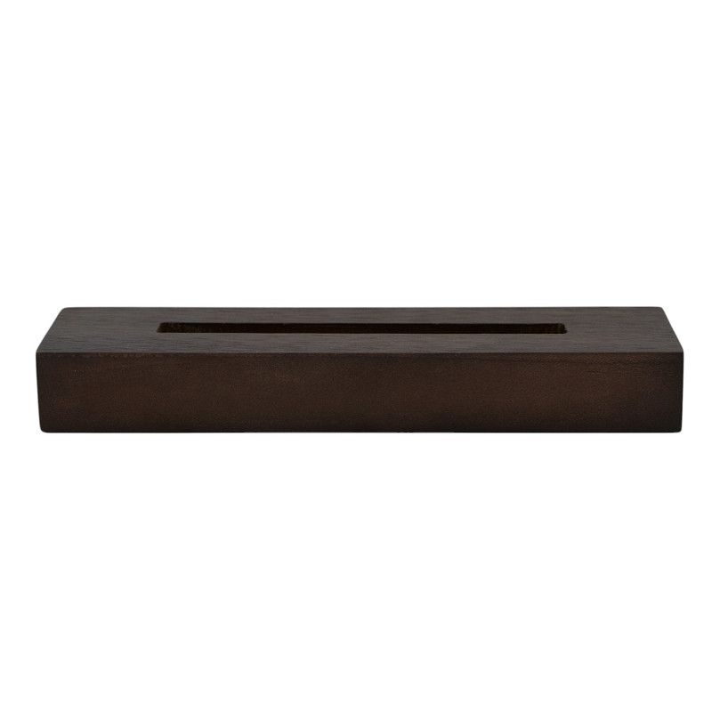Houder geurzakje donker hout