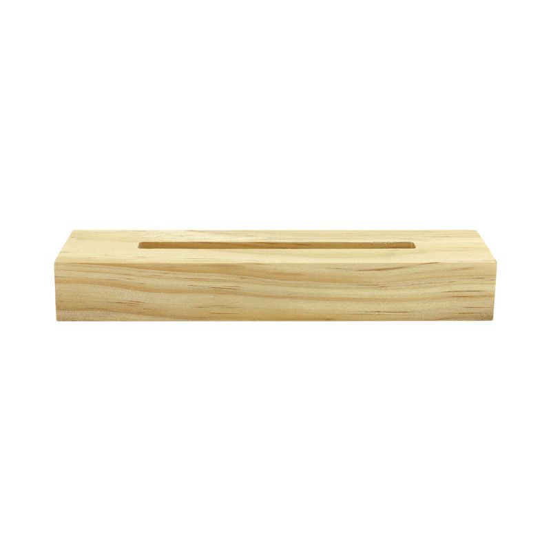 Houder geurzakje licht hout