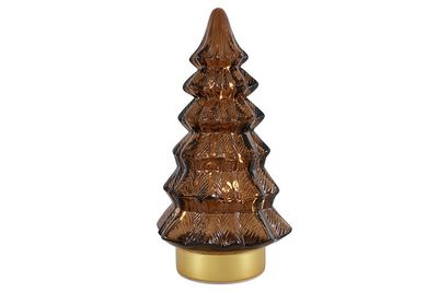 Led kerstboom bruin L