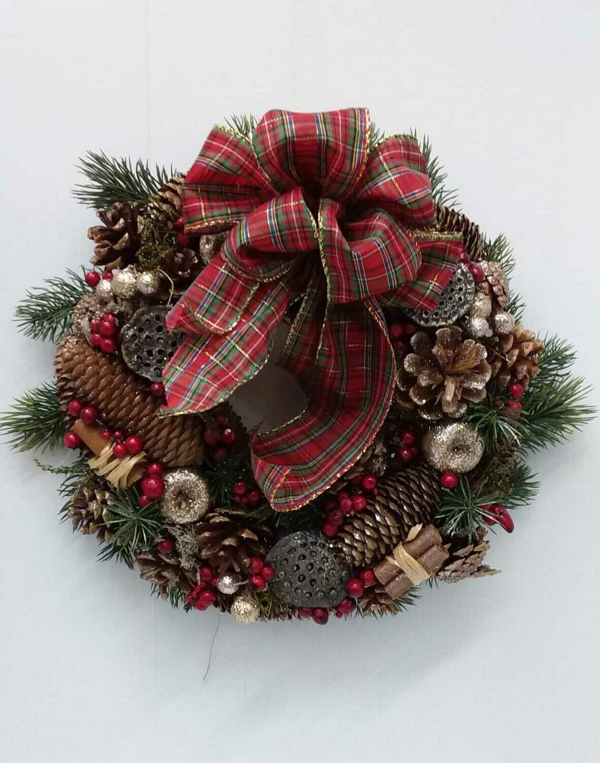 Artificial door wreath 30cm Artificial door wreath 30cm