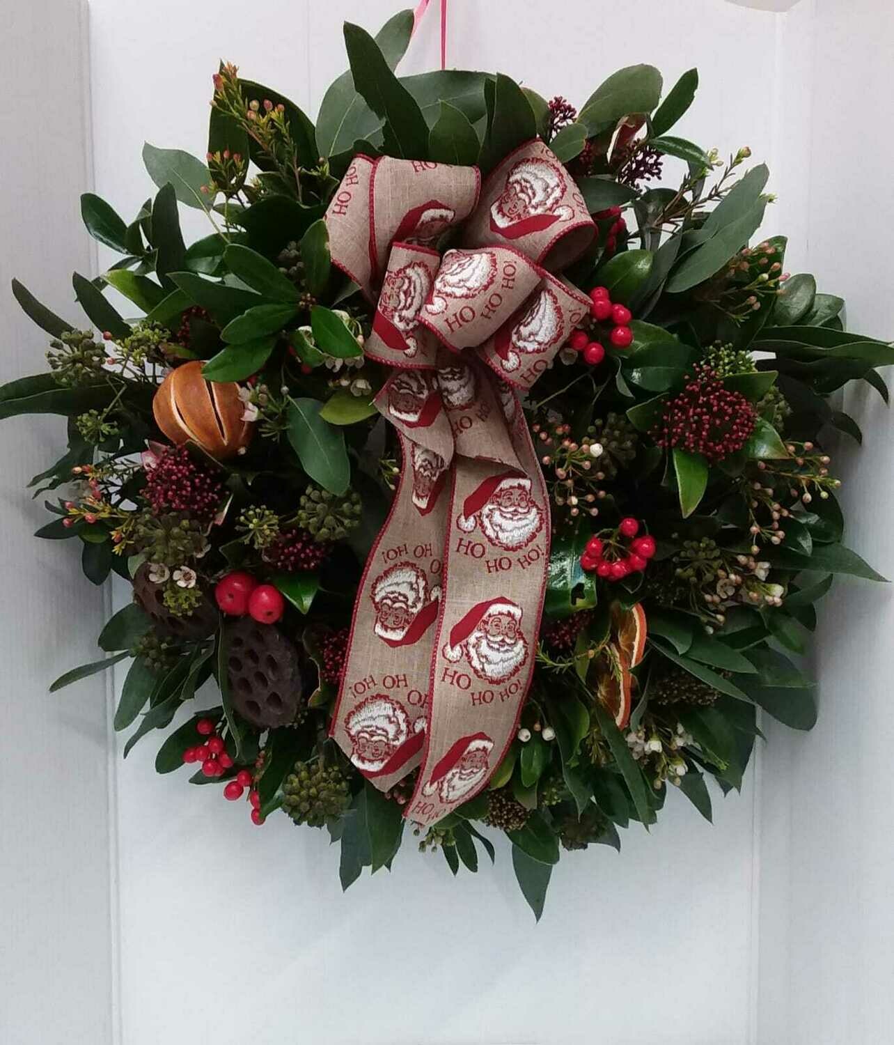 Fresh door wreath 50cm Fresh door wreath 50cm