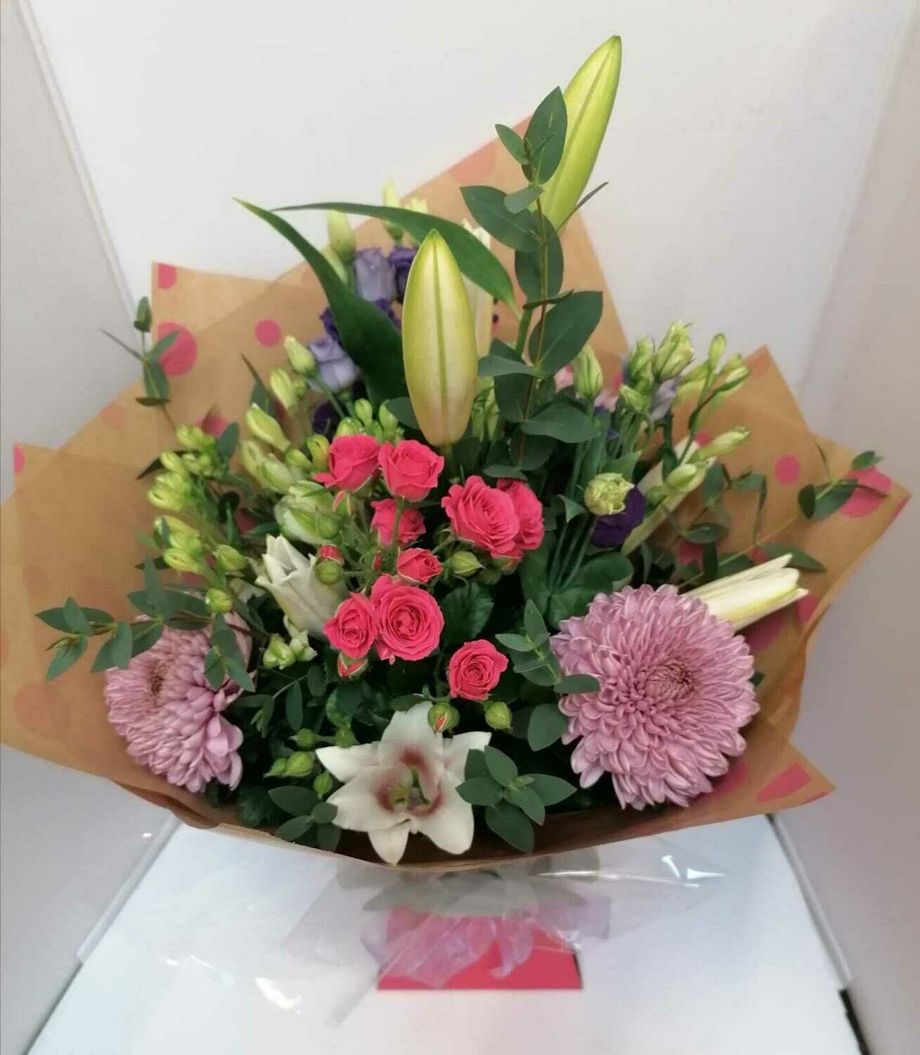 Mother's Day hand tied bouquets from 50 euro Mother's Day hand tied bouquets from 50 euro