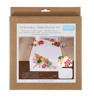 Table Runner Embroidery Kit