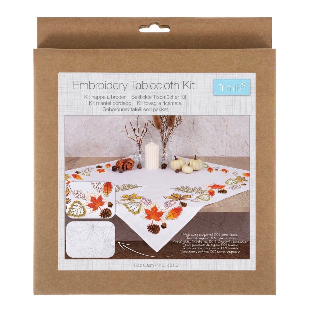 Tablecloth Embroidery Kit