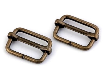 Rectangle Metal Strap Adjuster / Slider