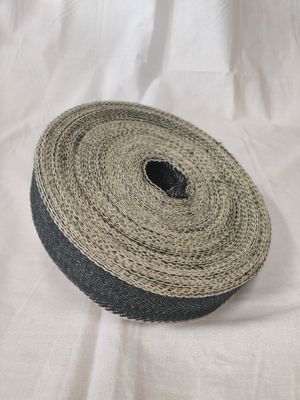 50mm/2" wide, heavy duty, stiff herringbone webbing