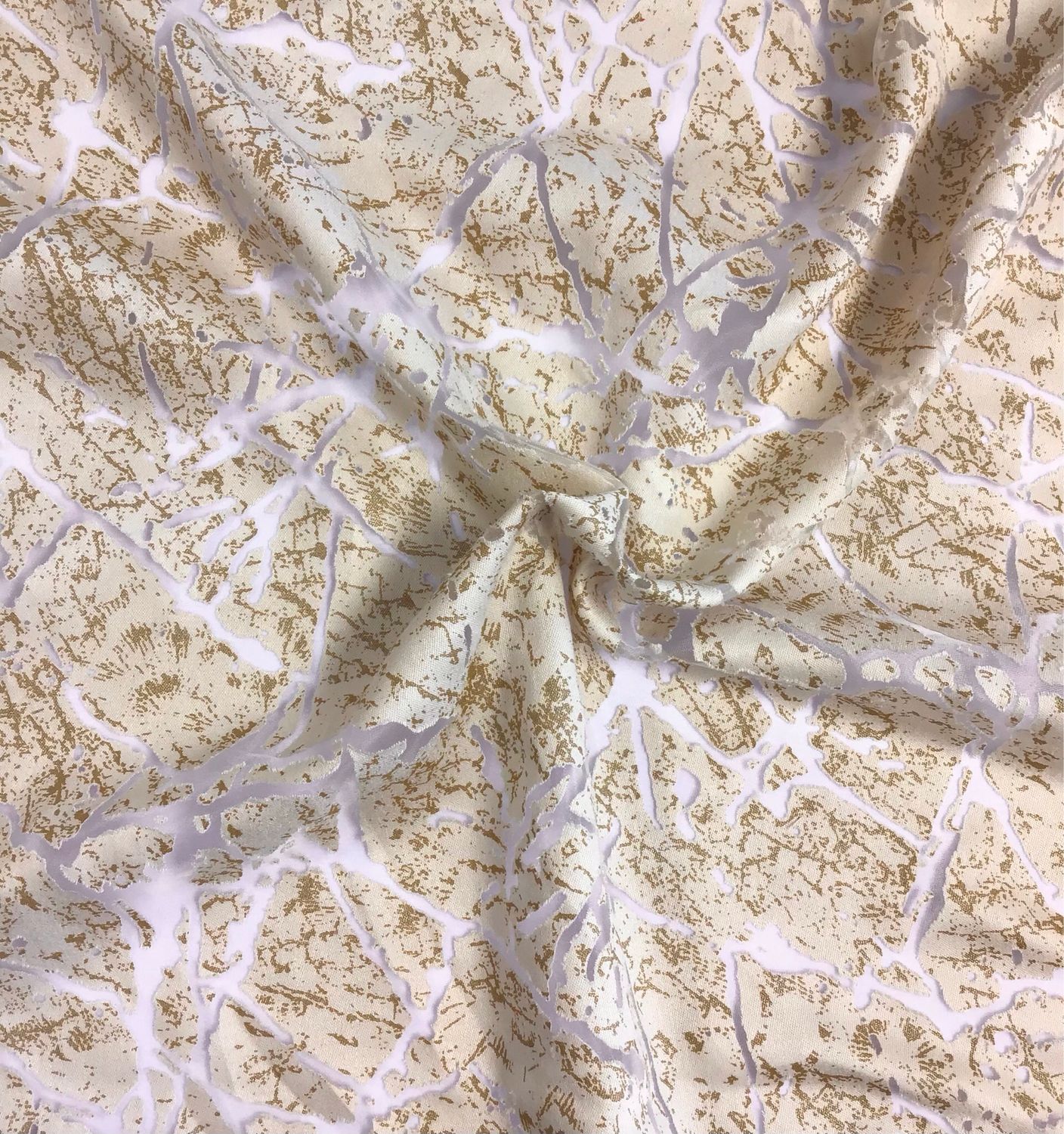 Curtain Fabric- Gold