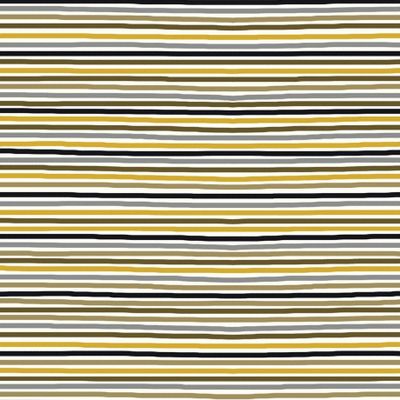 Avalana Jersey Striped Yellow