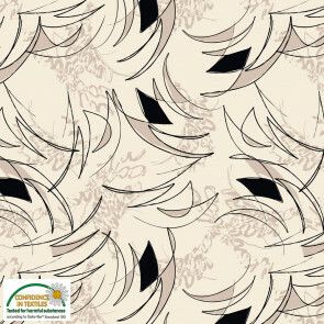 Avalana Jersey Abstract Strokes