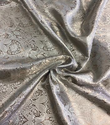 Chinese Brocade Gold Metallic