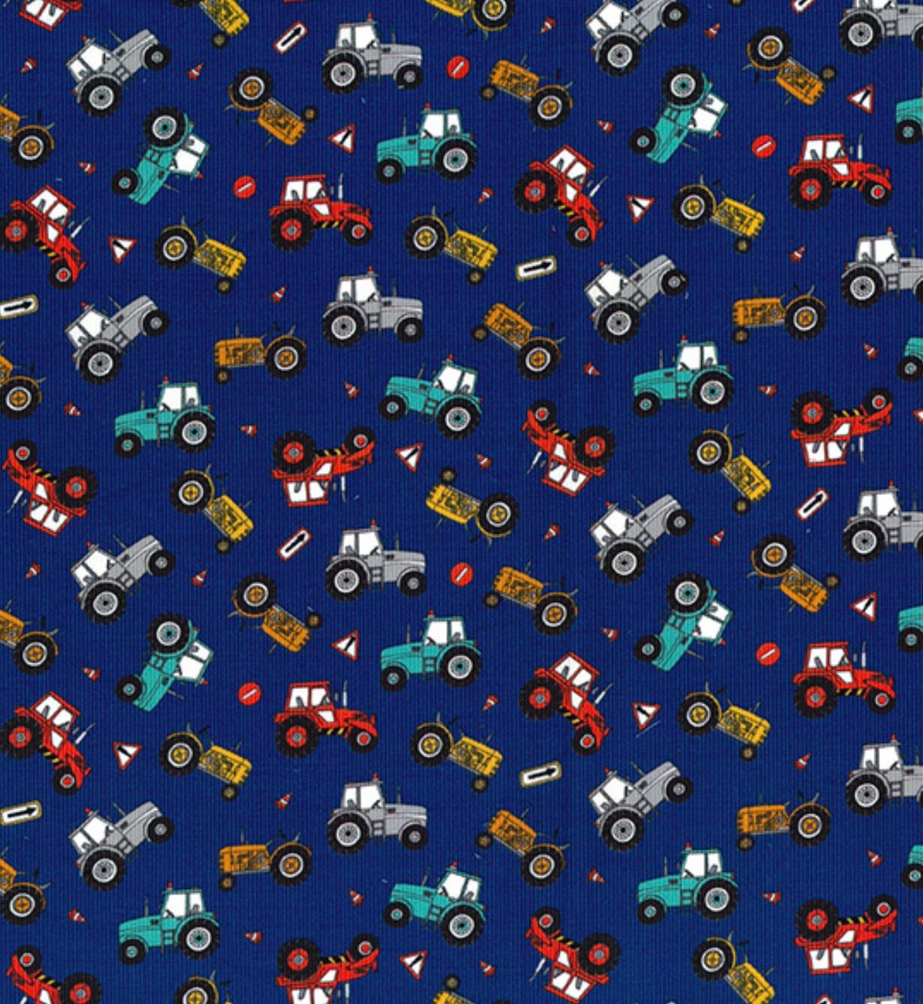 Corduroy Print- Blue