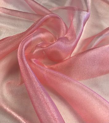 Crystal Organza- Coral