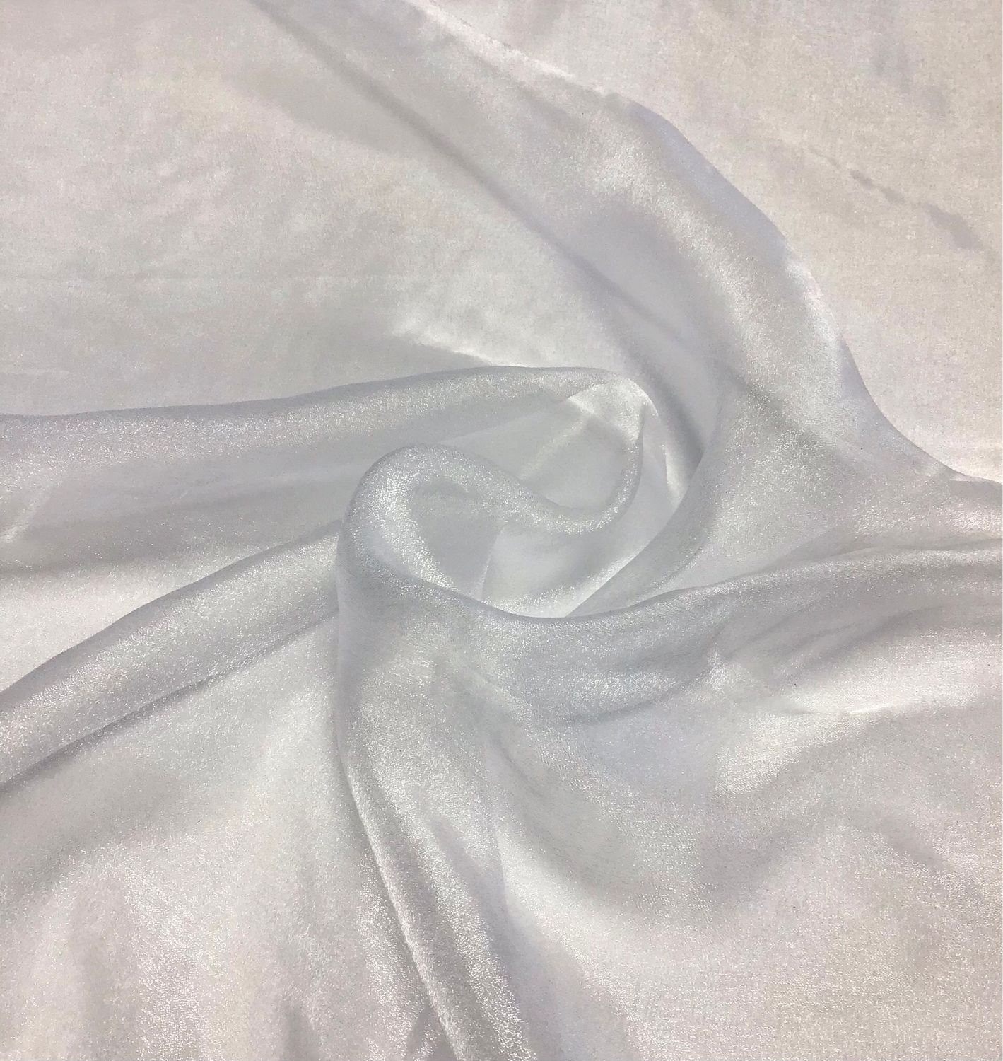 Crystal Organza- White
