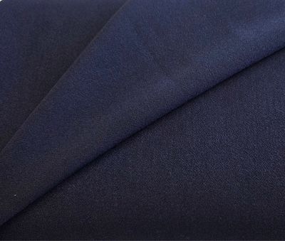Heavy Crepe- Navy