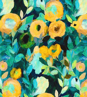 Linen Viscose â Impressionistâs Garden