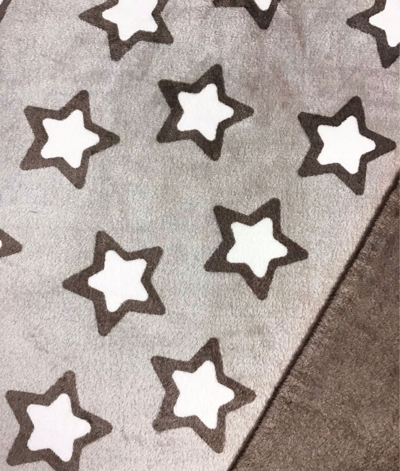 Cuddle Fleece- Double Sided- Stars