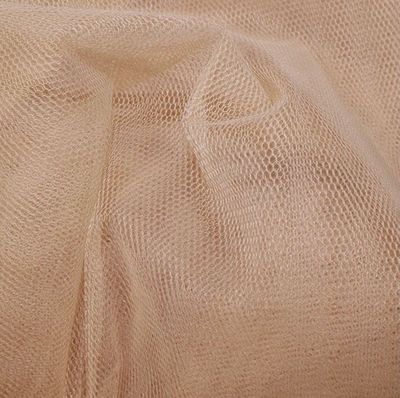 Dress Net/ Tulle- Almond