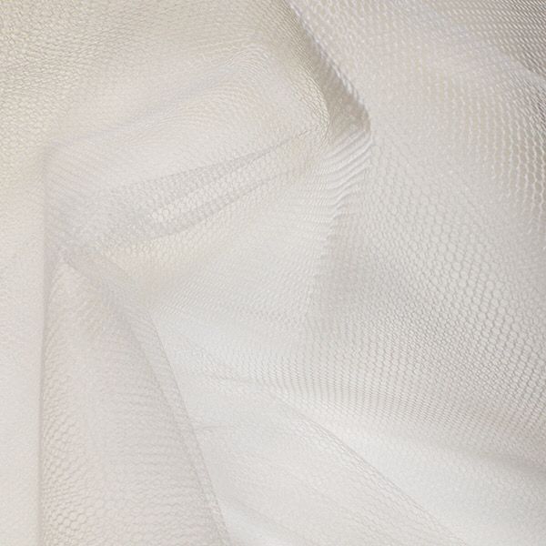 Dress Net/ Tulle- White