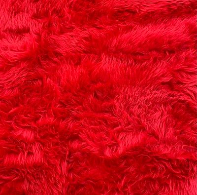 Fun Fur- Red