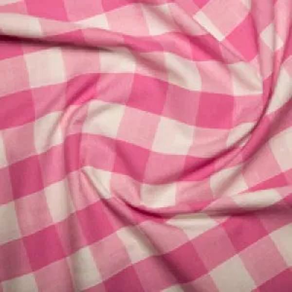 Gingham 1"-Pink