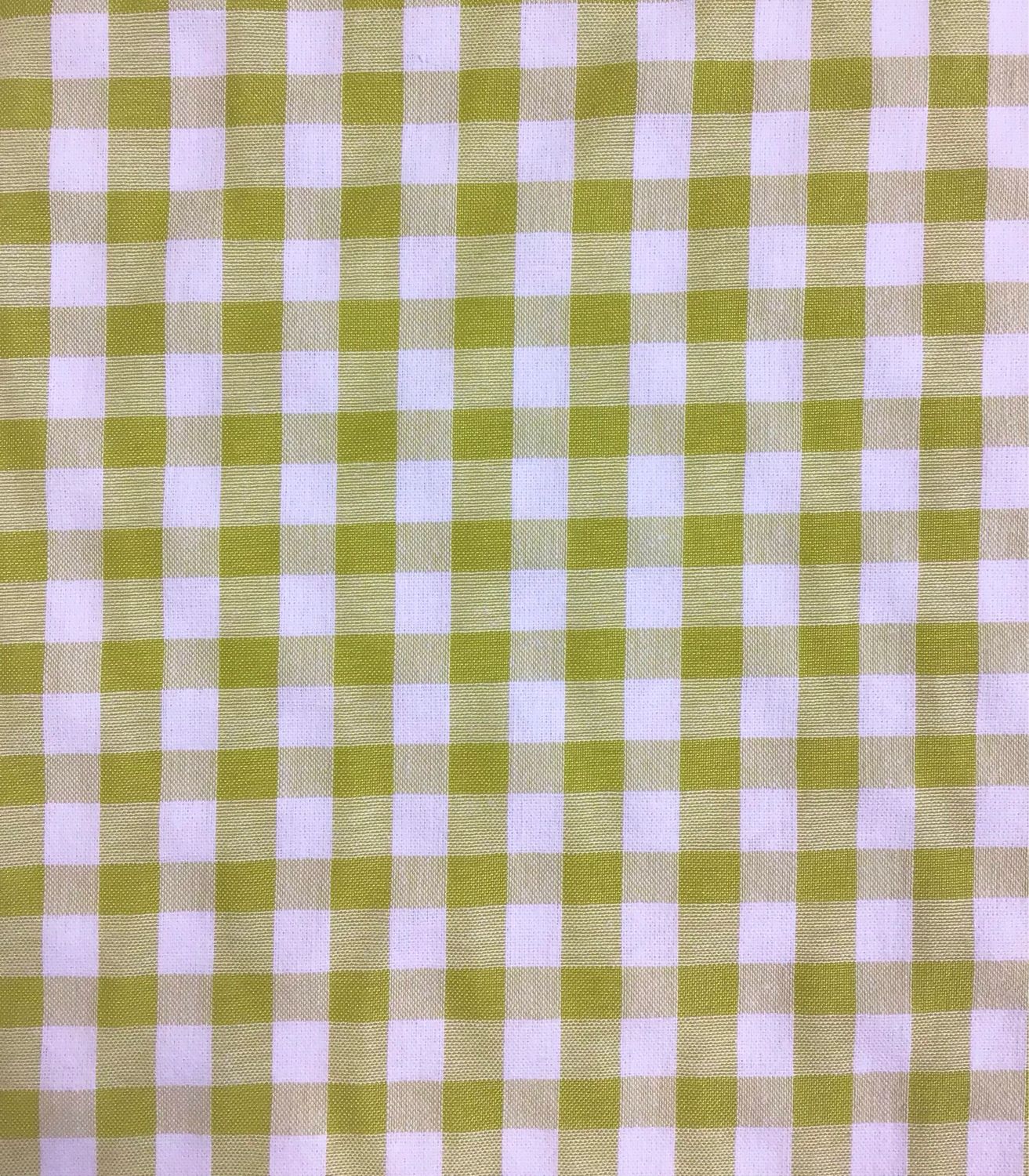 Gingham 1/3â Lime