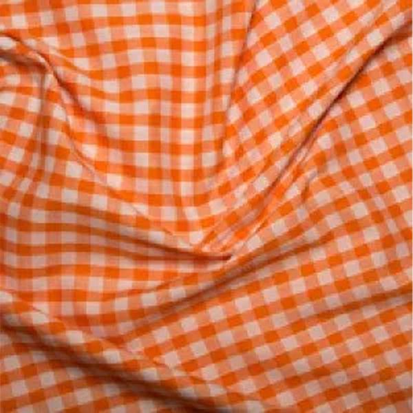 Gingham 1/4"-Orange