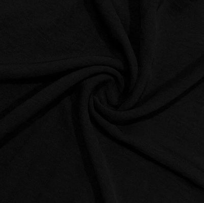 Italian Stretch Crepe- Black