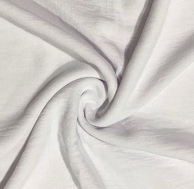 Italian Stretch Crepe- White