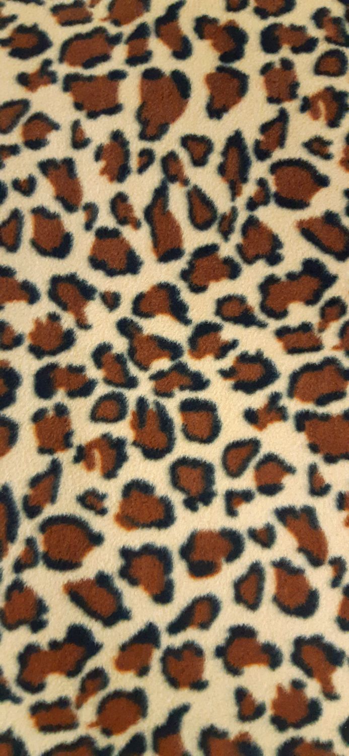 Leopard Print Fleece