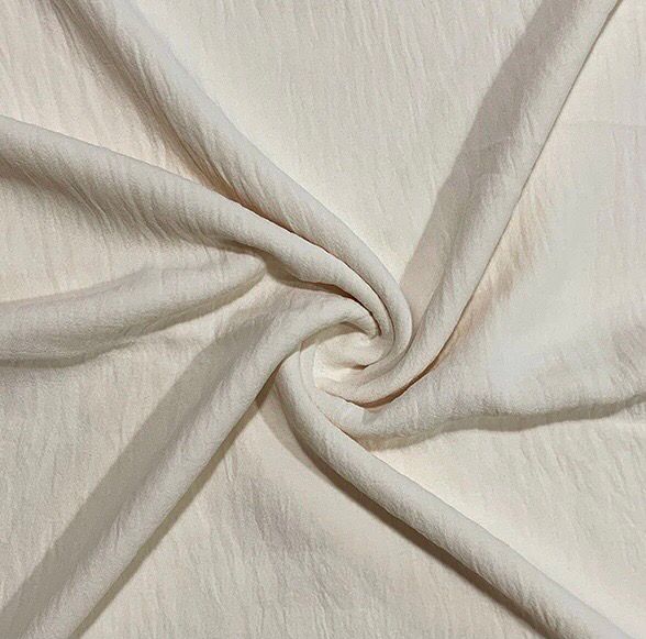 Italian Stretch Crepe- Cream