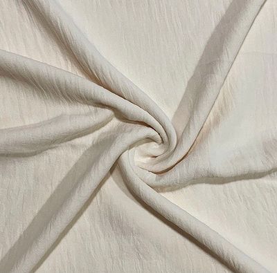 Italian Stretch Crepe- Cream