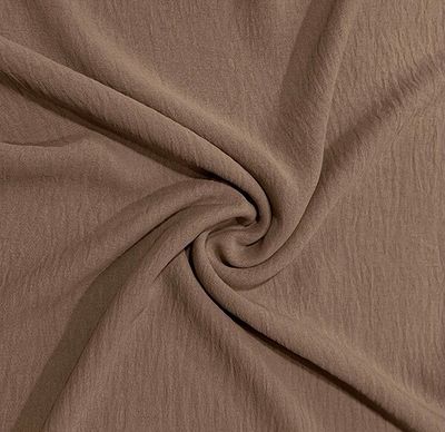 Italian Stretch Crepe- Taupe