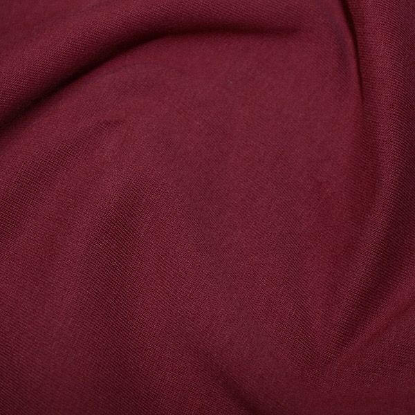 Organic Soft Touch Plain Jersey-Wine