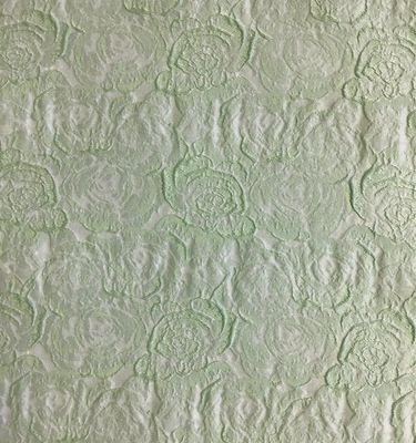 Pistachio Floral Brocade