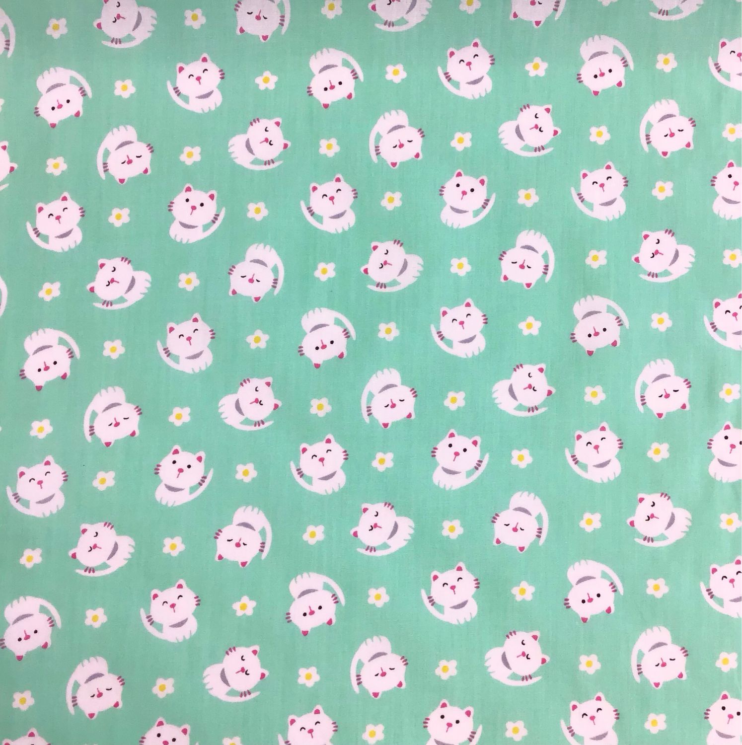 Polycotton- Cats