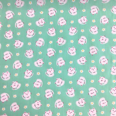 Polycotton- Cats