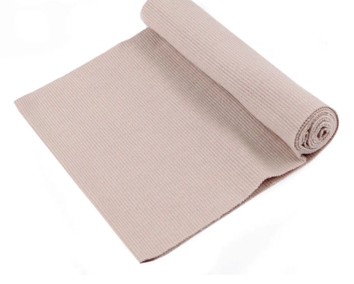 Ribbing / Elastic Rib Knit Fabric - Beige(8)
