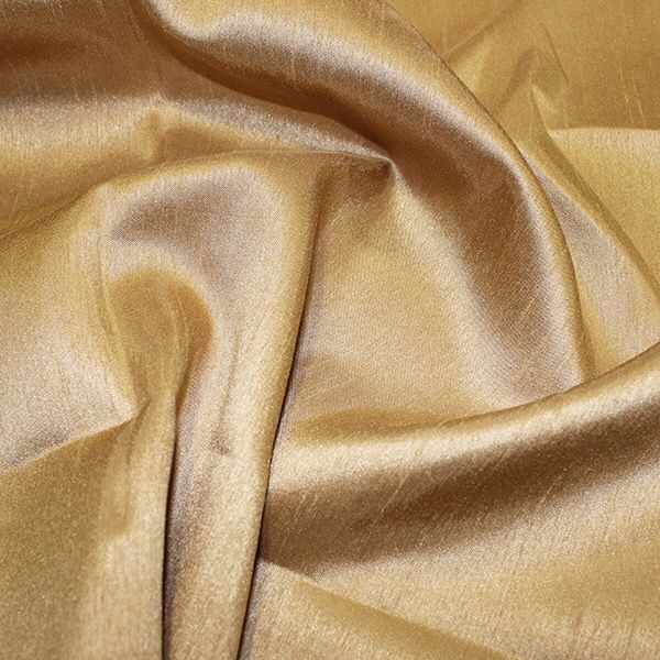 Shantung Satin- Gold