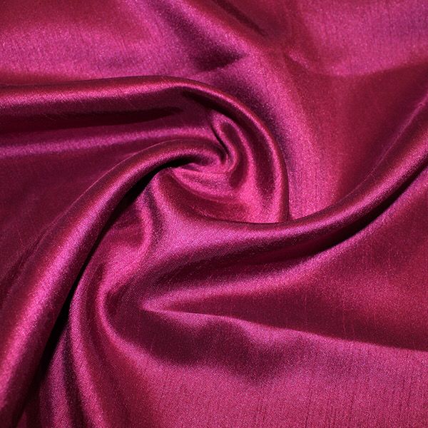 Shantung Satin- Sangria