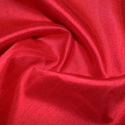 Shantung Satin- Red