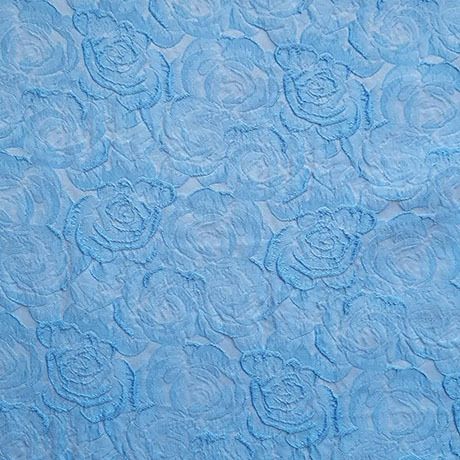 Sky Floral Brocade