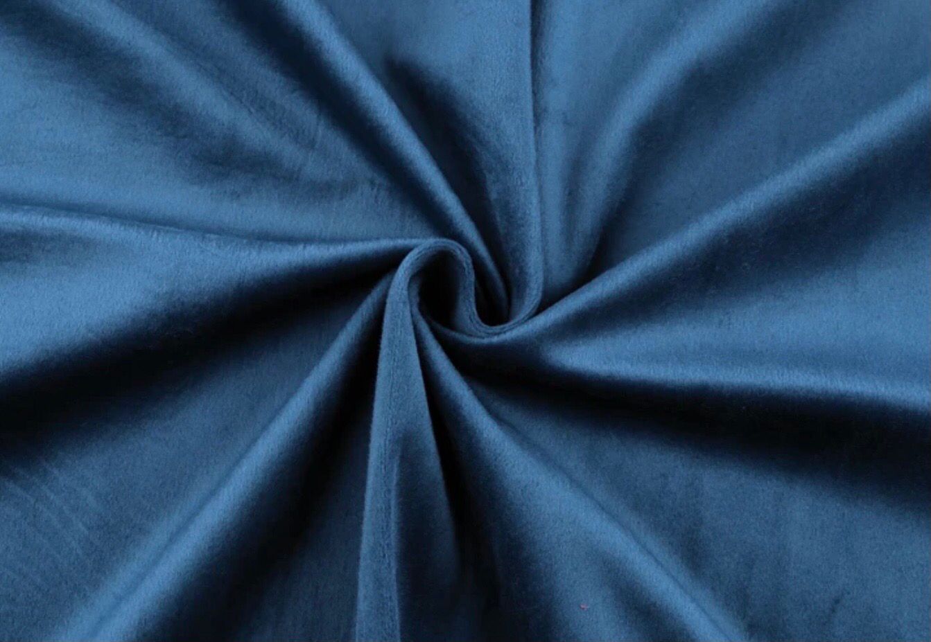 Wide Width Velvet- Blue