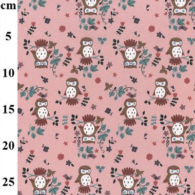 Owls On Pink