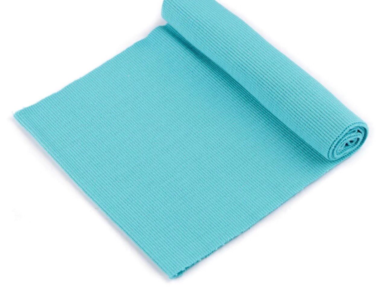 Ribbing / Elastic Rib Knit Fabric- Angel Blue (40)