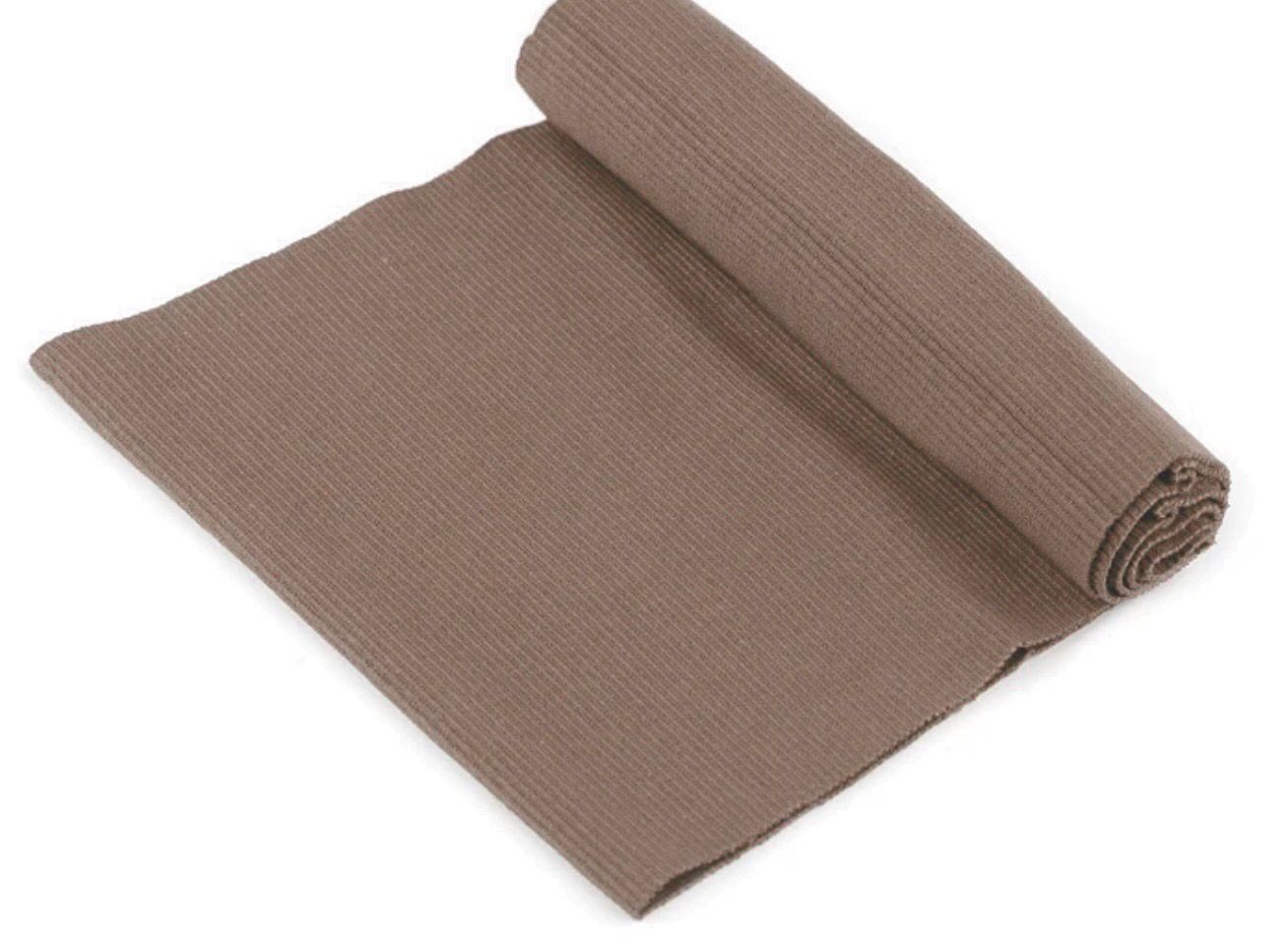 Ribbing / Elastic Rib Knit Fabric- Dark Beige (103)