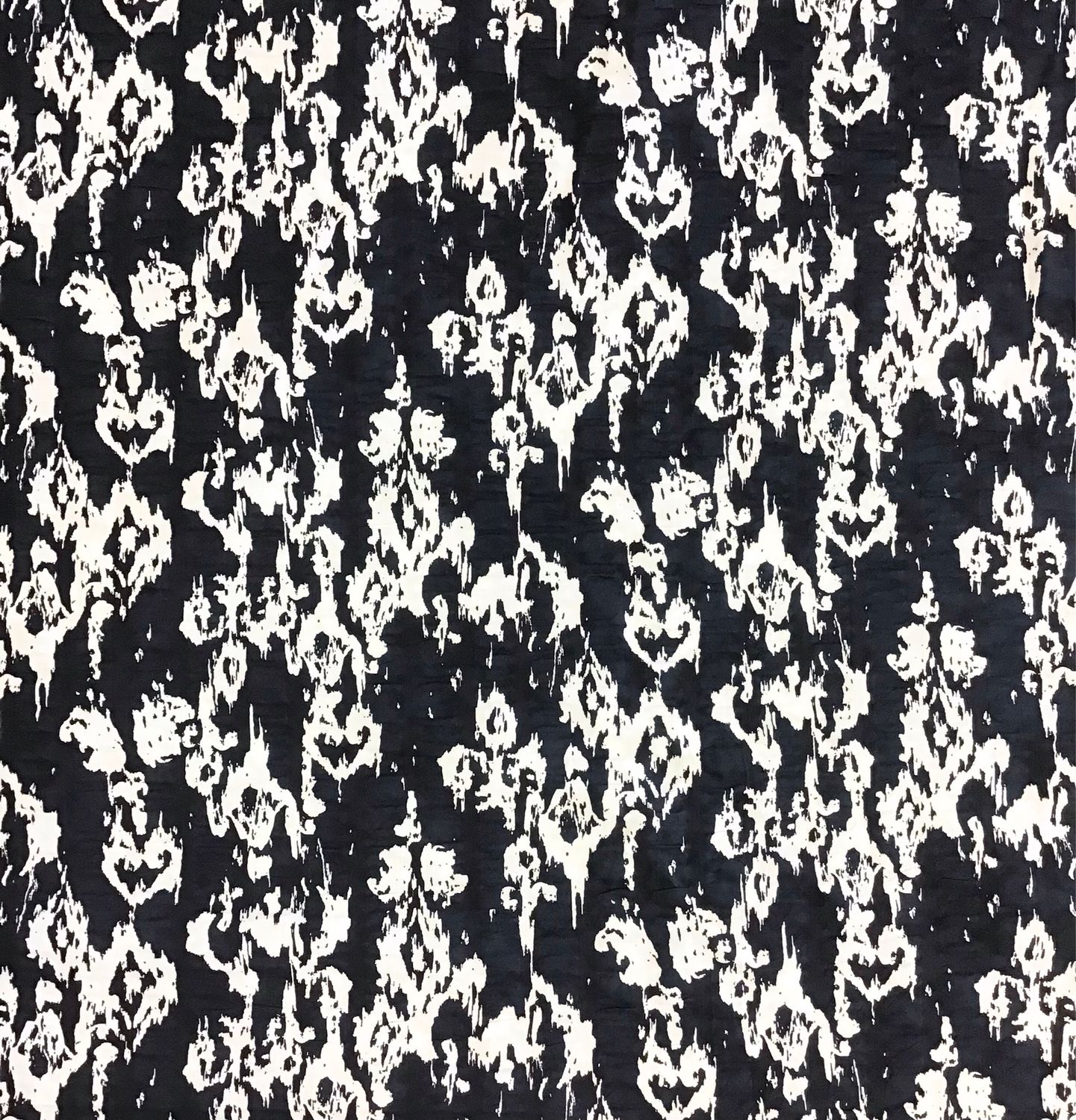 Seersucker- Navy and White