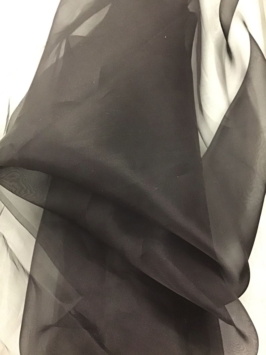 Silk Organza Black