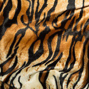 Tiger Print Fleece 1.95m